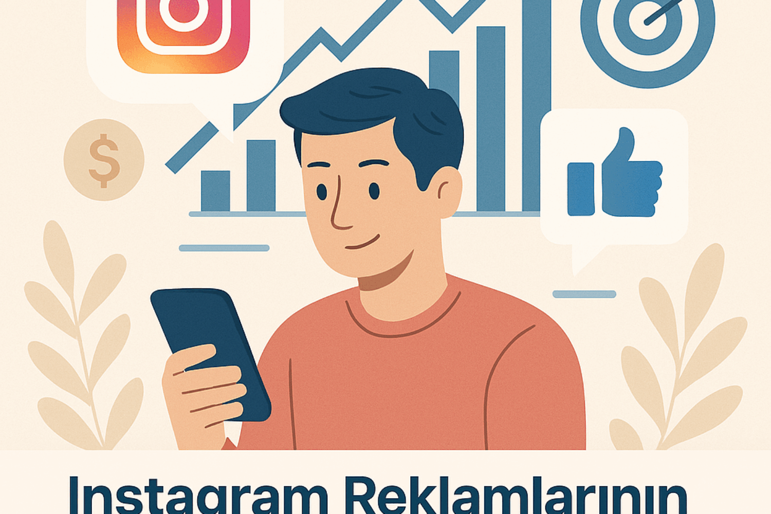 "Instagram reklam analitikası üzərində çalışan gənc marketinq mütəxəssisi – dönüşüm faizini artırmaq üçün strategiya hazırlayır"