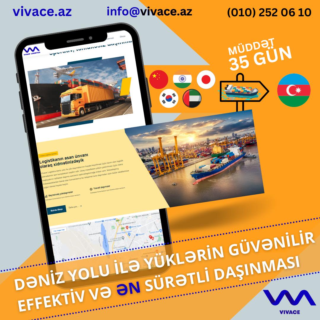 Vivace logistika ucun smma agentlik sirkətinin hazirladigi post. bu postda smm xidmətindən istifadə olunub ve logistikanin vivace ile edilmesinin faydalarından danishir