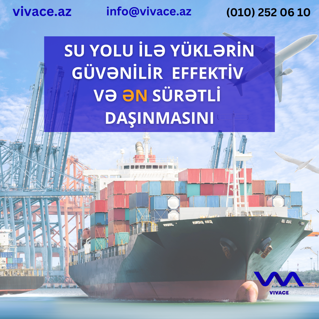 Vivace logistika ucun smma agentlik sirkətinin hazirladigi post. bu postda smm xidmətindən istifadə olunub ve logistikanin vivace ile edilmesinin faydalarından danishir